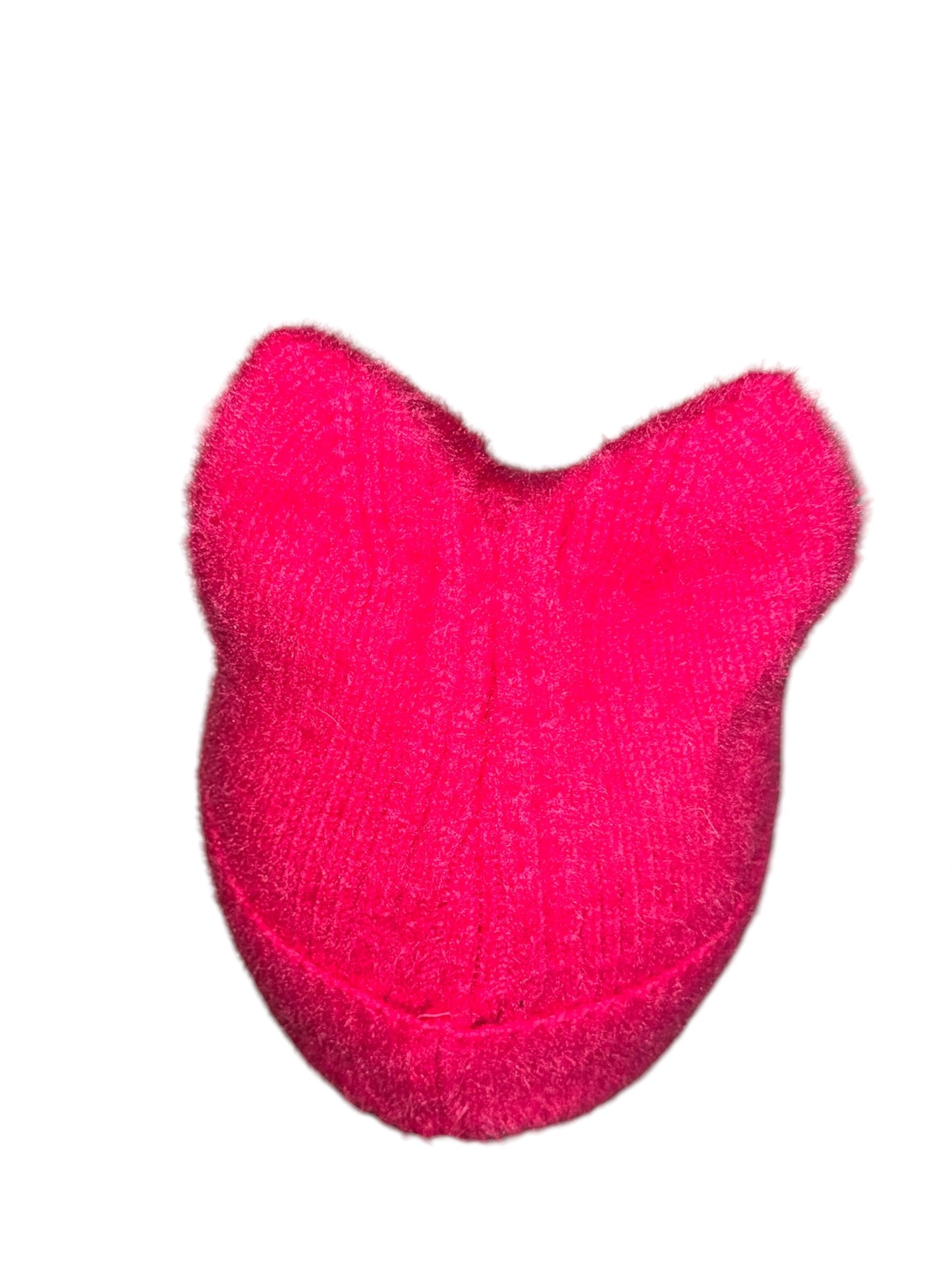 Hot Pink Cat Ear Beanie